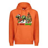 Carrot t rex x mas mood Premium Hoodie - RanaPortraitStore