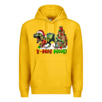 Lemon t rex x mas mood Premium Hoodie - RanaPortraitStore