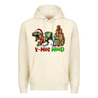 Sandshell t rex x mas mood Premium Hoodie - RanaPortraitStore