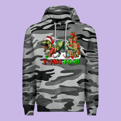 Premium Hoodie t rex x mas mood