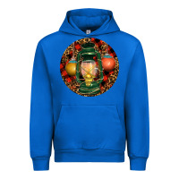 Cobalt Xmas Lantern Christmas Urban Hoodie - RanaPortraitStore