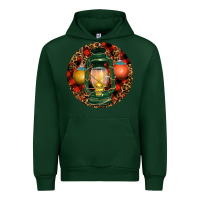 Forest Green Xmas Lantern Christmas Urban Hoodie - RanaPortraitStore