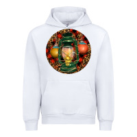 White Xmas Lantern Christmas Urban Hoodie - RanaPortraitStore