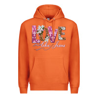 Carrot love like jesus Premium Hoodie - texasbilliewilder