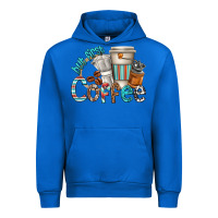 Cobalt but first coffee Urban Hoodie - texasbilliewilder