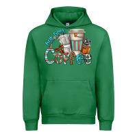 Emerald but first coffee Urban Hoodie - texasbilliewilder
