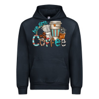 Navy but first coffee Urban Hoodie - texasbilliewilder