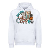 White but first coffee Urban Hoodie - texasbilliewilder