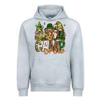 Heather Grey camp crew with gnomies Urban Hoodie - texasbilliewilder