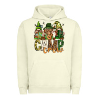 Pigment Pistachio camp crew with gnomies Urban Hoodie - texasbilliewilder
