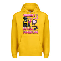 Lemon minding my own small business Premium Hoodie - texasbilliewilder