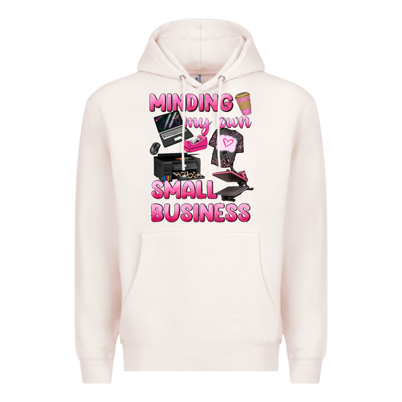 Minding My Own Small Business Premium Hoodie by texasbilliewilder | Teevron