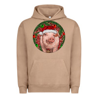 Pigment Burro Pig Christmas Urban Hoodie - RanaPortraitStore