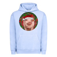 Pigment Grape Ice Pig Christmas Urban Hoodie - RanaPortraitStore