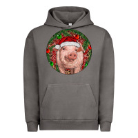 Pigment Tornado Pig Christmas Urban Hoodie - RanaPortraitStore