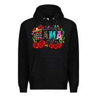 Black badass mama cita Premium Hoodie - Zillion Design Studio