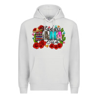 Dove Grey badass mama cita Premium Hoodie - Zillion Design Studio