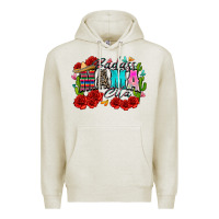 Oatmeal Heather badass mama cita Premium Hoodie - Zillion Design Studio