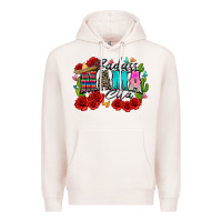 Pale Pink badass mama cita Premium Hoodie - Zillion Design Studio