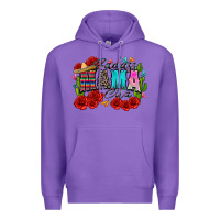 Purple badass mama cita Premium Hoodie - Zillion Design Studio