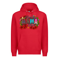 Red badass mama cita Premium Hoodie - Zillion Design Studio
