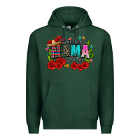 Sports Green badass mama cita Premium Hoodie - Zillion Design Studio