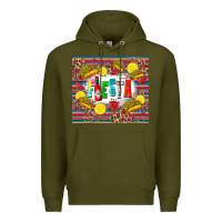 Army Green taco fiesta Premium Hoodie - Zillion Design Studio