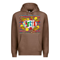 Chestnut taco fiesta Premium Hoodie - Zillion Design Studio