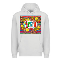 Dove Grey taco fiesta Premium Hoodie - Zillion Design Studio