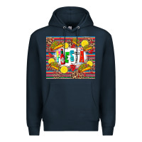 Navy taco fiesta Premium Hoodie - Zillion Design Studio