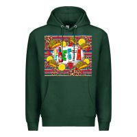 Sports Green taco fiesta Premium Hoodie - Zillion Design Studio