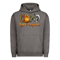 Pigment Tornado camp fire legend with fire Urban Hoodie - texasbilliewilder