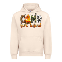 Sandshell camp fire legend with fire Urban Hoodie - texasbilliewilder