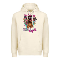 Tofu minding my own small business afro messy bun Premium Hoodie - texasbilliewilder