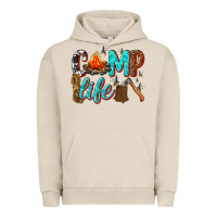 Pigment French Oak camp life Urban Hoodie - texasbilliewilder