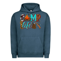 Pigment Midnight Navy camp life Urban Hoodie - texasbilliewilder