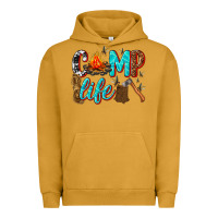 Pigment Peanut Butter camp life Urban Hoodie - texasbilliewilder