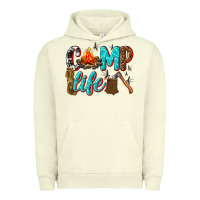 Pigment Pistachio camp life Urban Hoodie - texasbilliewilder
