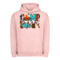 Pigment Salmon camp life Urban Hoodie - texasbilliewilder