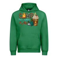 Emerald camp life coffee with coffee cup Urban Hoodie - texasbilliewilder
