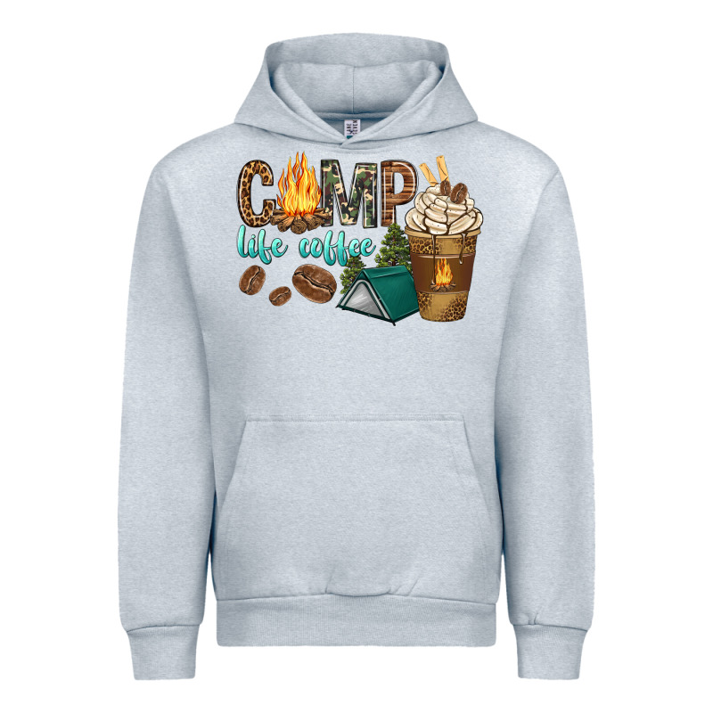 Camp Life Coffee With Coffee Cup Urban Hoodie by texasbilliewilder | Teevron