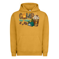 Pigment Peanut Butter camp life coffee with coffee cup Urban Hoodie - texasbilliewilder
