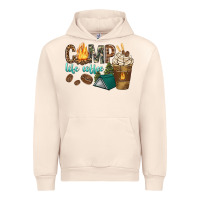 Sandshell camp life coffee with coffee cup Urban Hoodie - texasbilliewilder