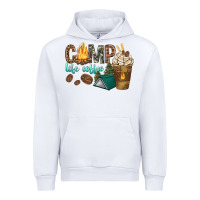 White camp life coffee with coffee cup Urban Hoodie - texasbilliewilder