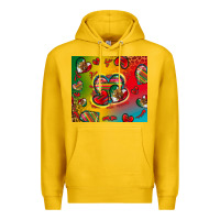 Lemon mexico hearts Premium Hoodie - Zillion Design Studio
