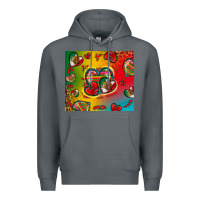 Rock mexico hearts Premium Hoodie - Zillion Design Studio