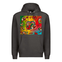 Smoke mexico hearts Premium Hoodie - Zillion Design Studio