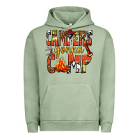 Pigment Oil Green campers gonna camp western Urban Hoodie - texasbilliewilder