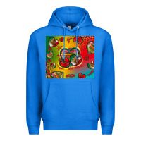 True Royal mexico hearts Premium Hoodie - Zillion Design Studio