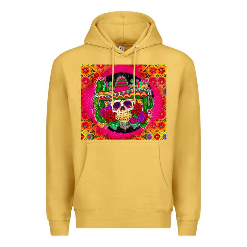 Mexican Skull Premium Hoodie by Zillion Design Studio | Teevron